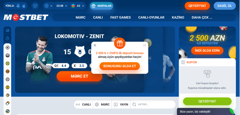 Mostbet - Azərbaycanda ən populyar kazino